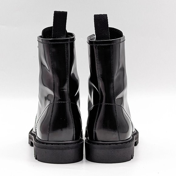 The Row Women Ranger Black Leather Lace-up Combat Boots size 9.5US EUR 39.5 - Picture 8 of 12